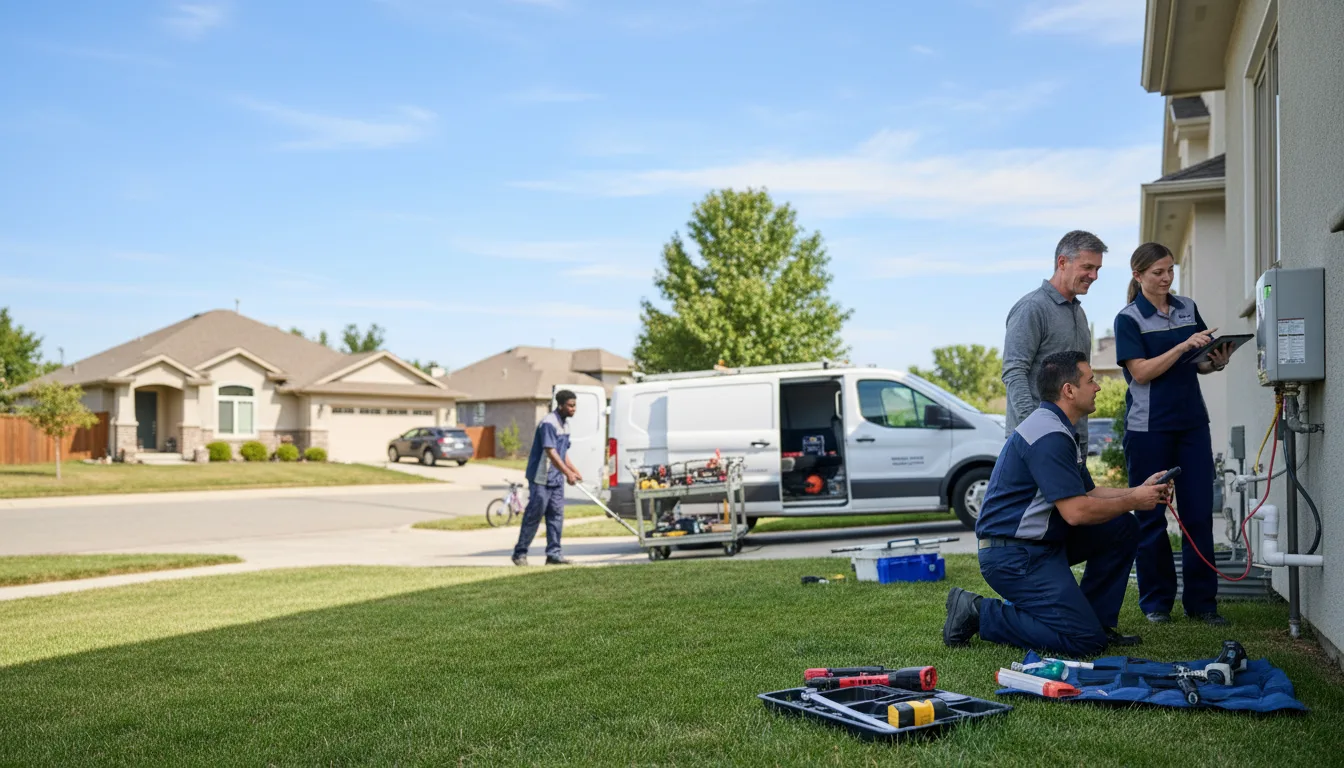 Tankless water heater service in Lamar, PA
